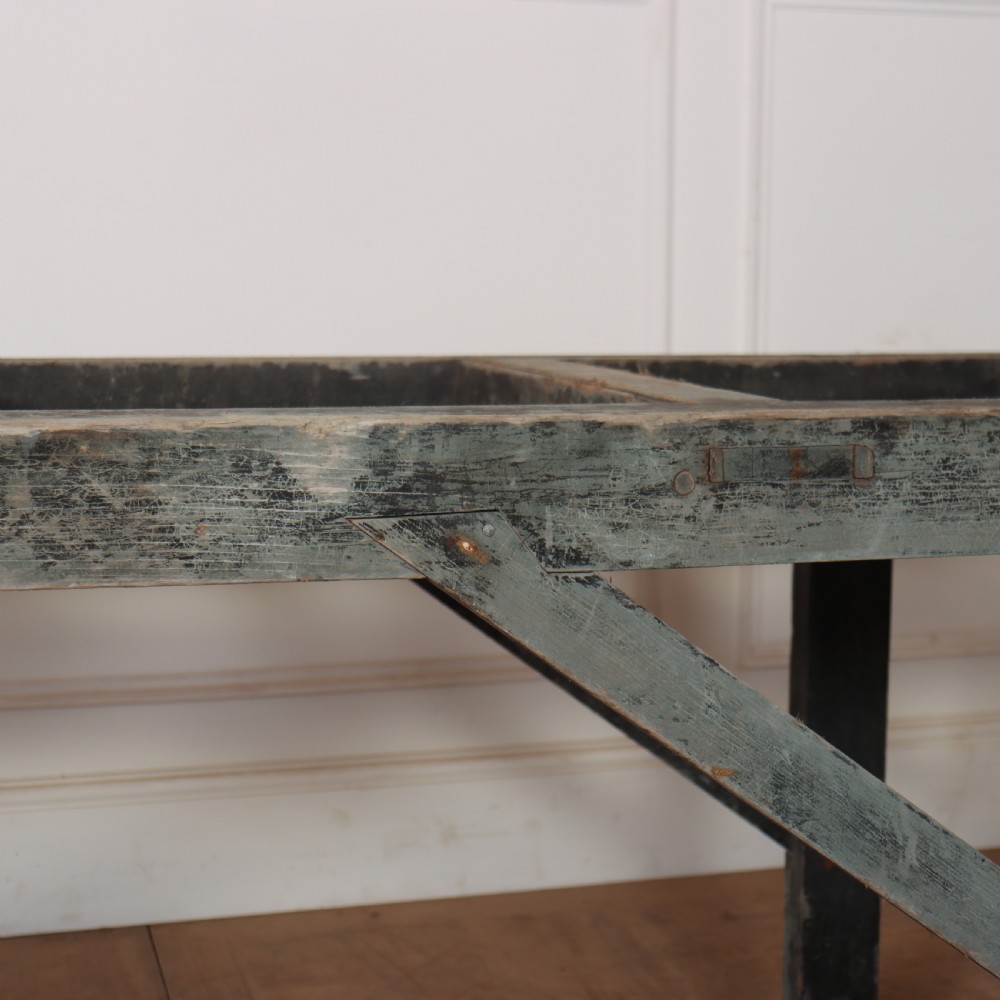 Original Painted English Porters Stand View III