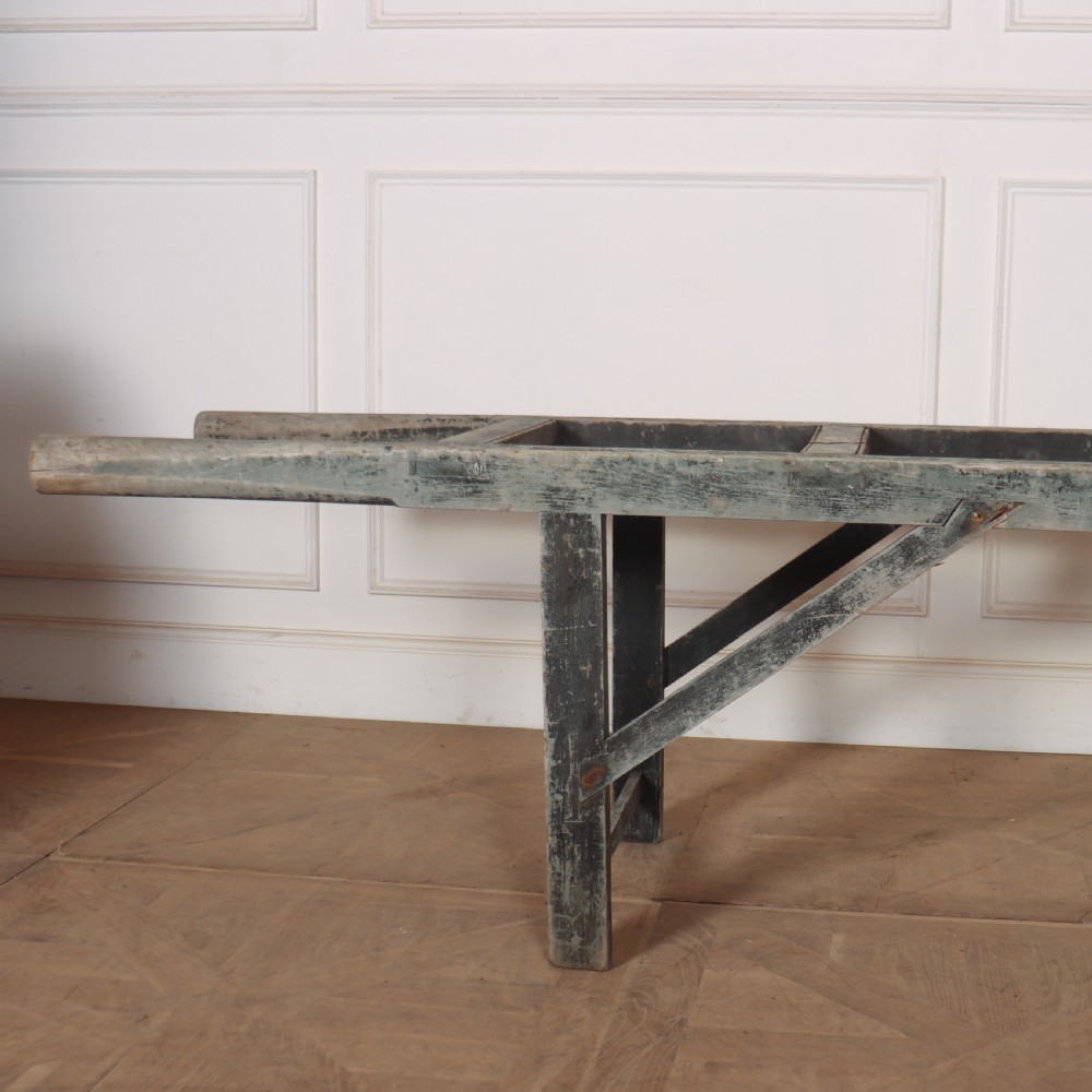 Original Painted English Porters Stand View IV