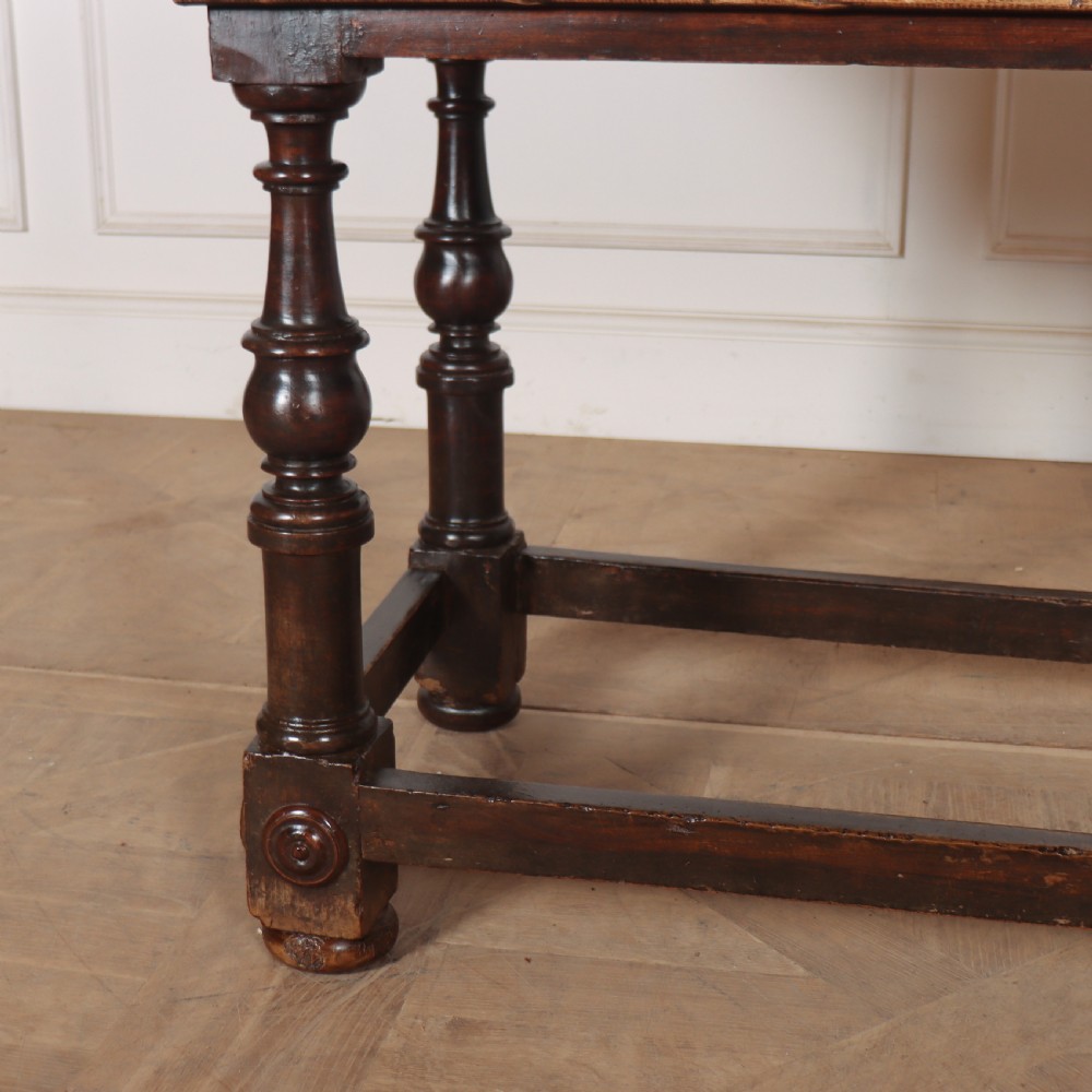 Italian Walnut Side Table View III
