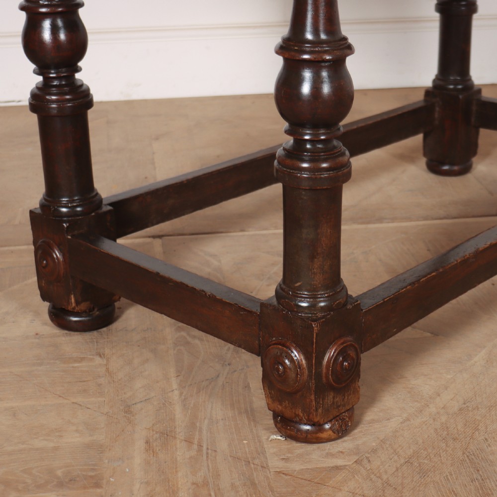 Italian Walnut Side Table View VII