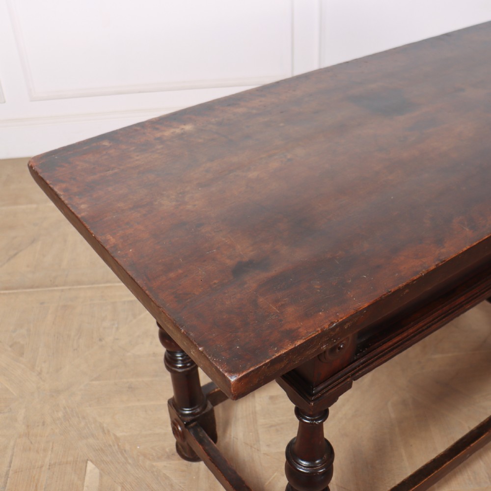 Italian Walnut Side Table View IX