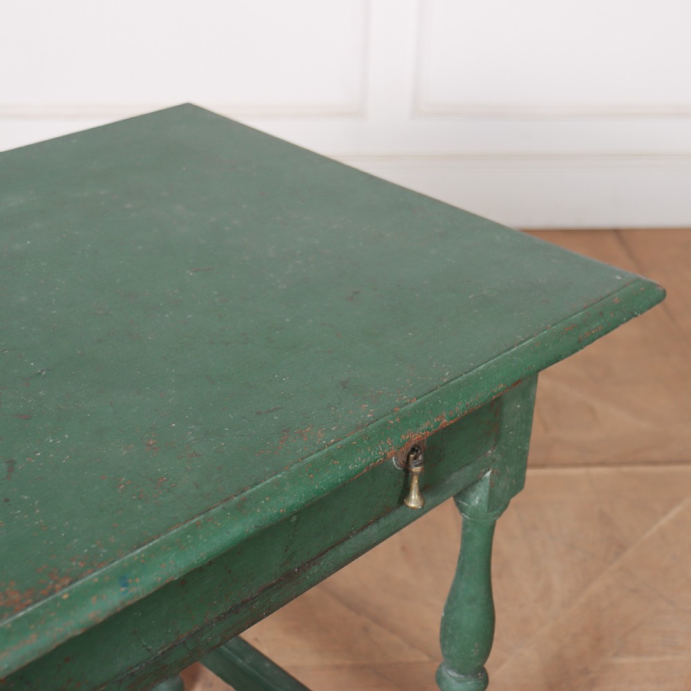 English Painted Oak Lamp Table View VI