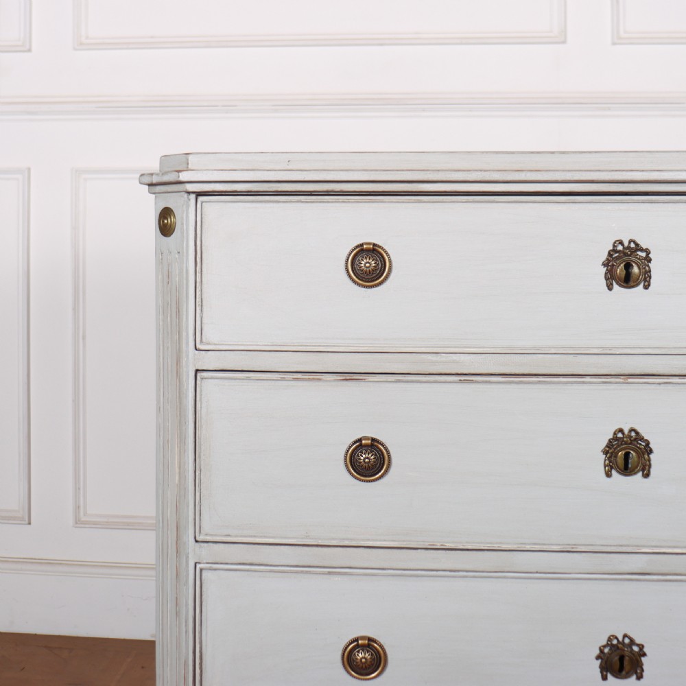 Swedish Painted Commode View II