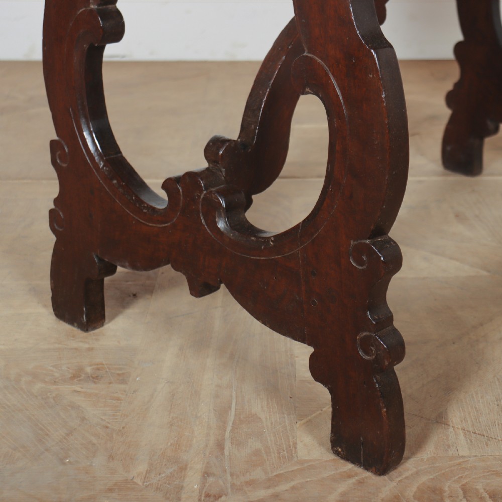 Italian Walnut Lamp Table View VI