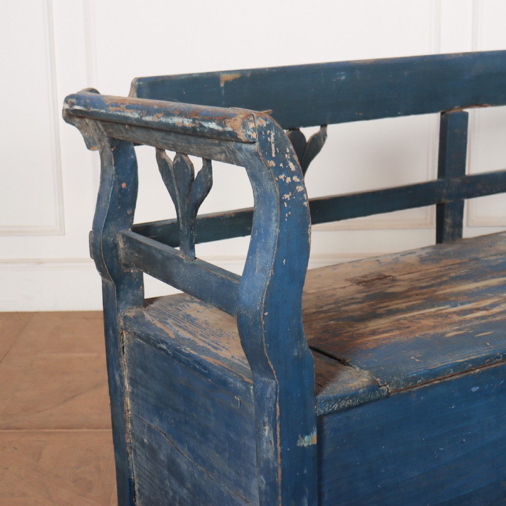 Original Painted Austrian Settle View II