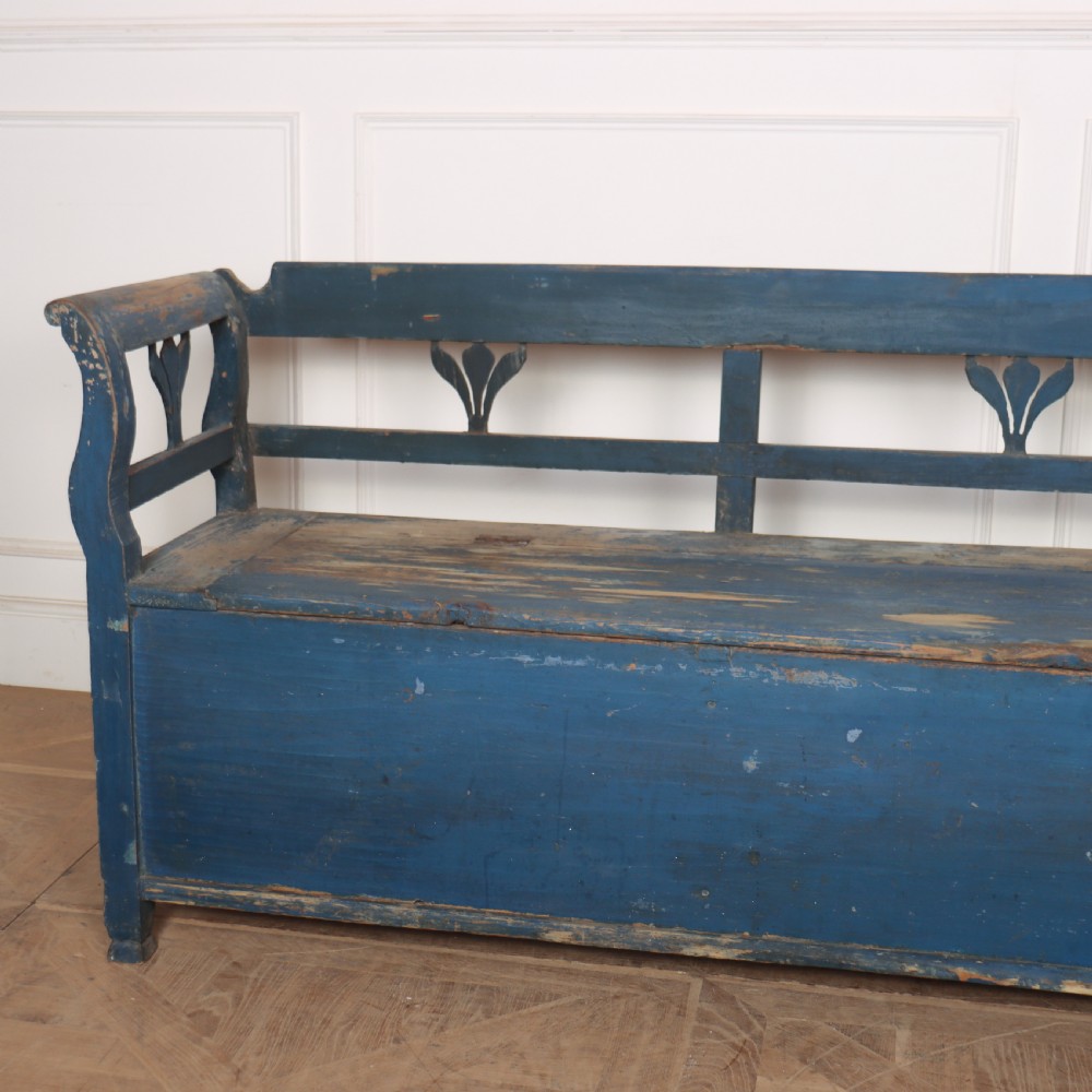Original Painted Austrian Settle View III
