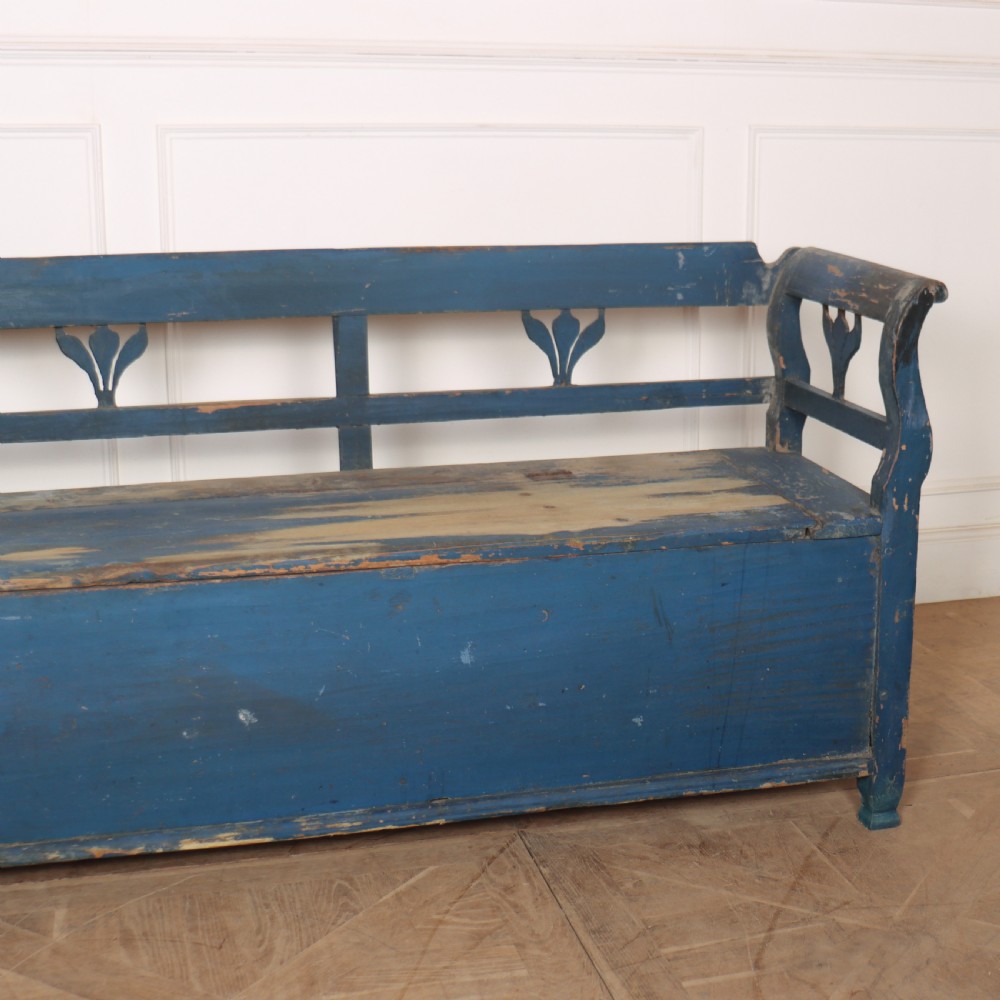 Original Painted Austrian Settle View V