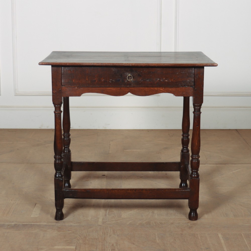 18th Century Oak Lamp Table