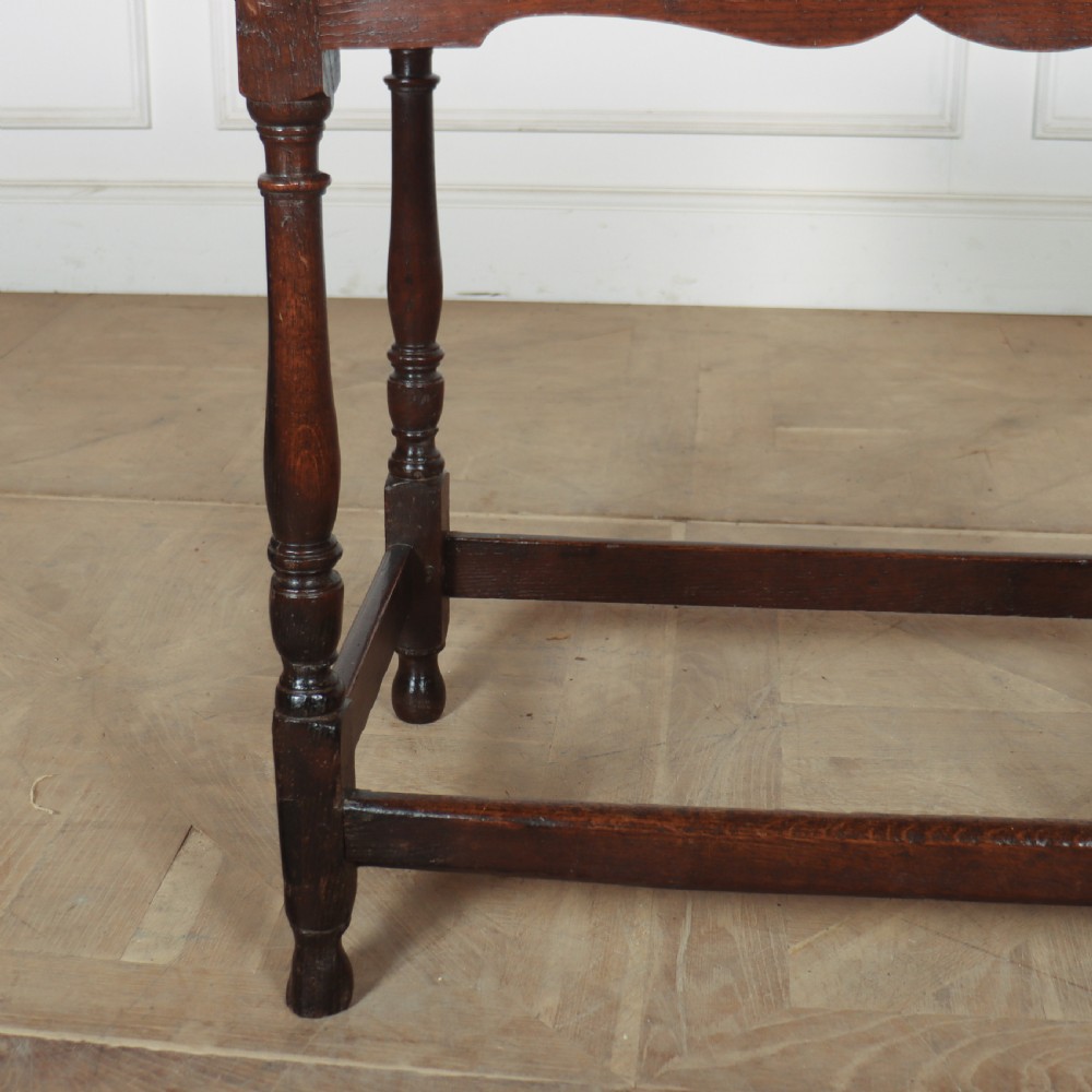 18th Century Oak Lamp Table View II