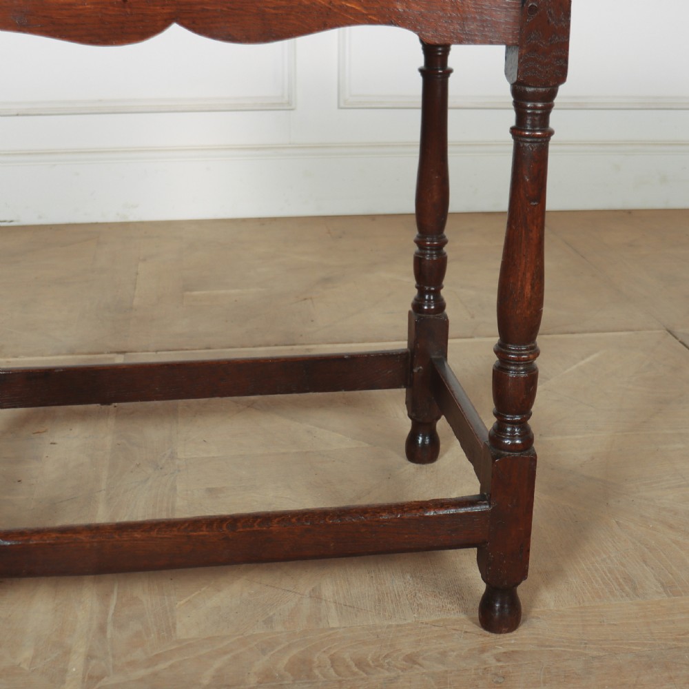 18th Century Oak Lamp Table View III