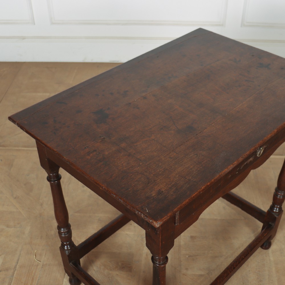 18th Century Oak Lamp Table View IV