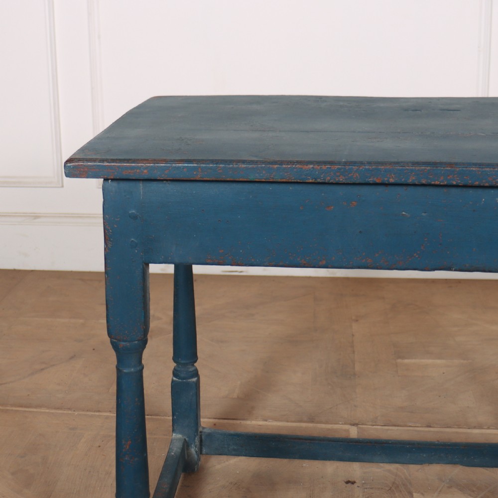 English Painted Lamp Table View II