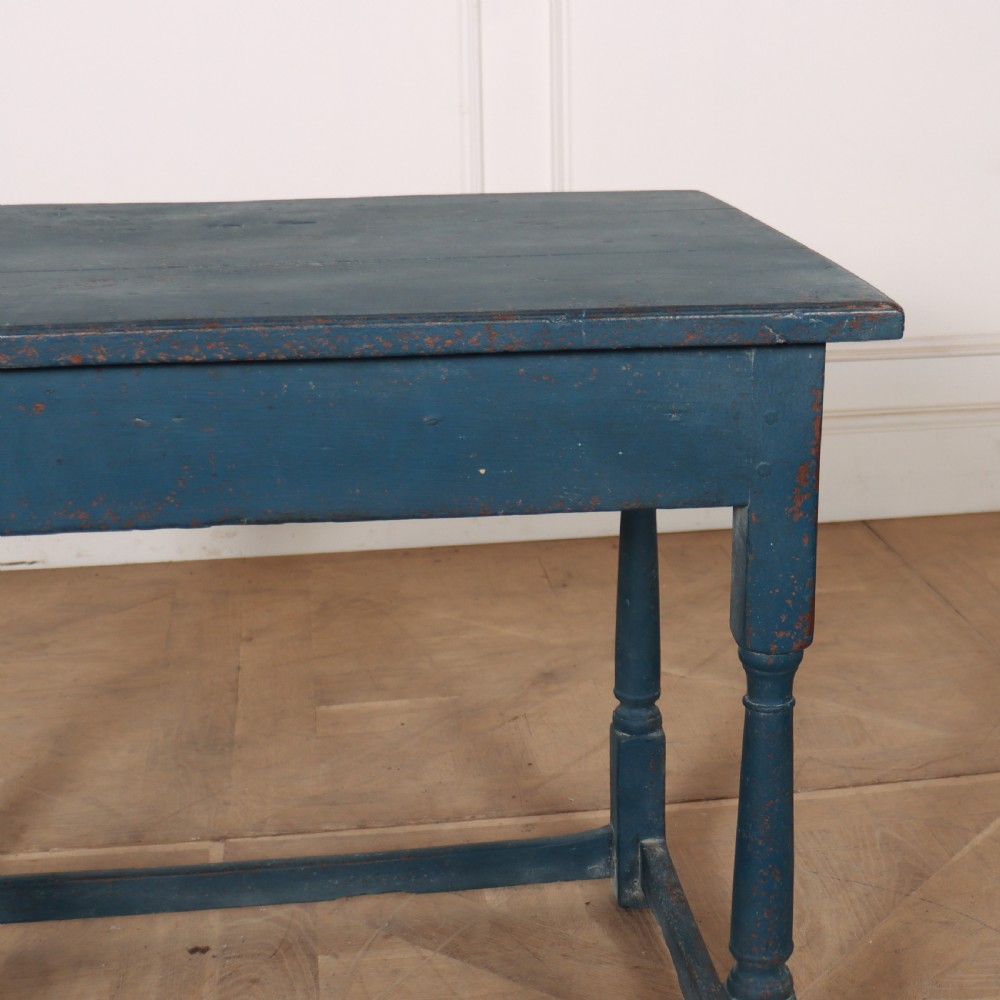 English Painted Lamp Table View III