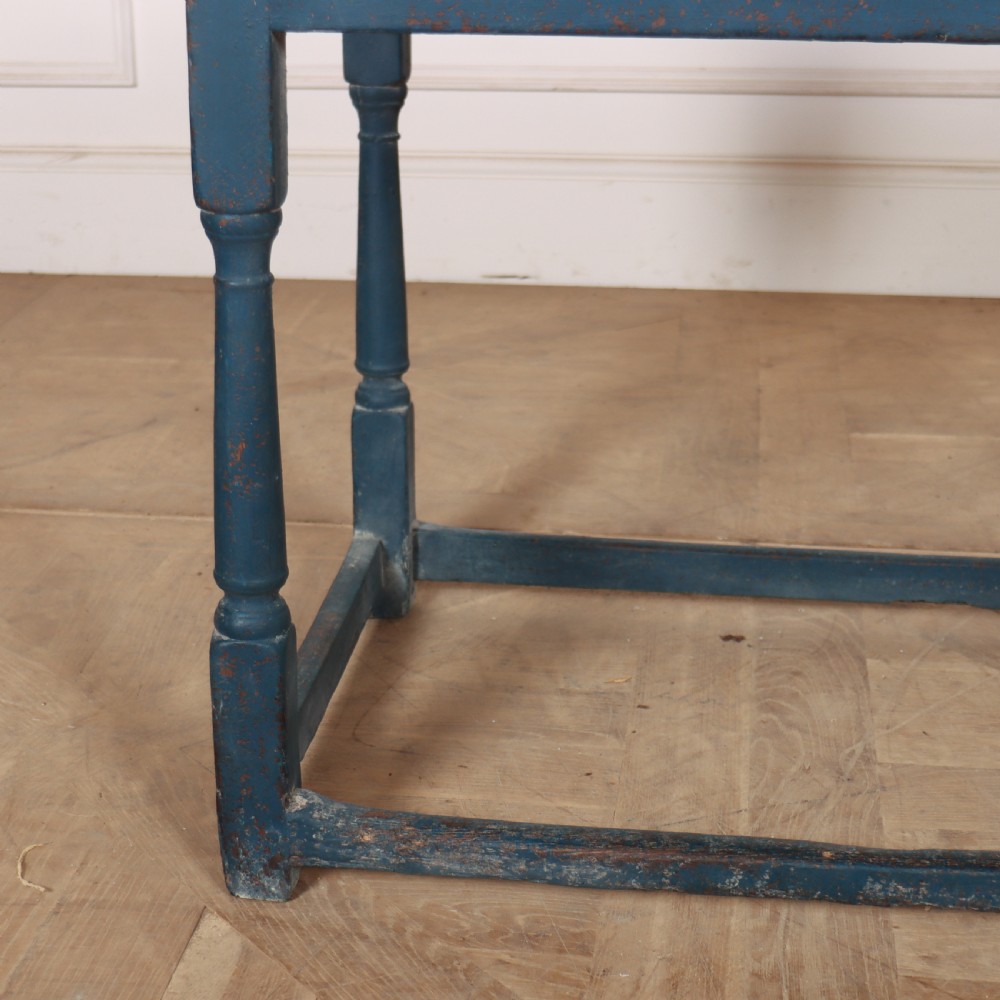 English Painted Lamp Table View IV