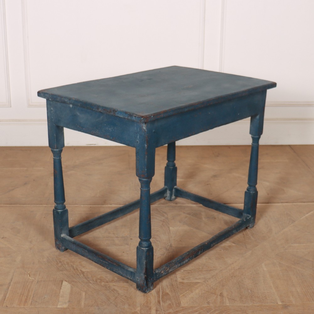 English Painted Lamp Table View V