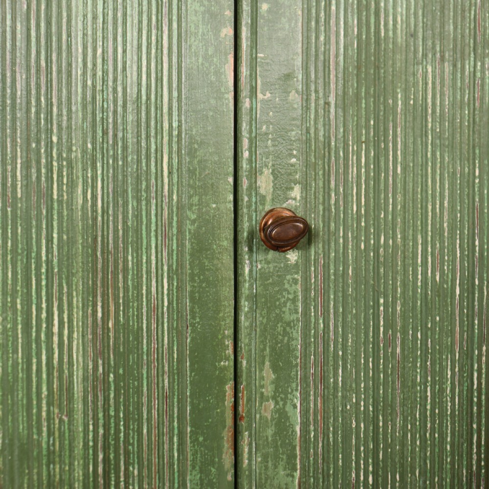 Swedish Painted Pine Cabinet View IV