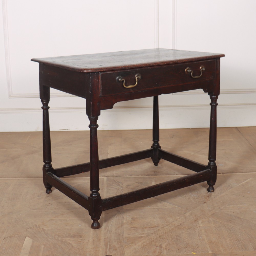 18th Century Oak Lamp Table