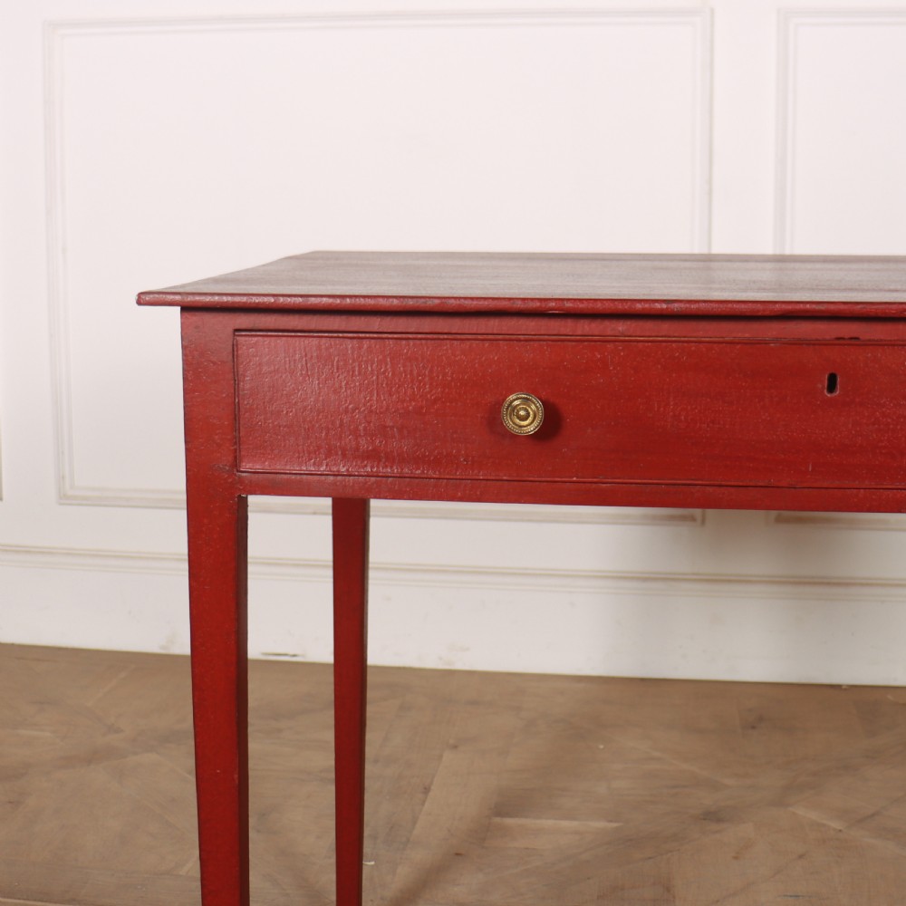 English Painted Lamp Table View II
