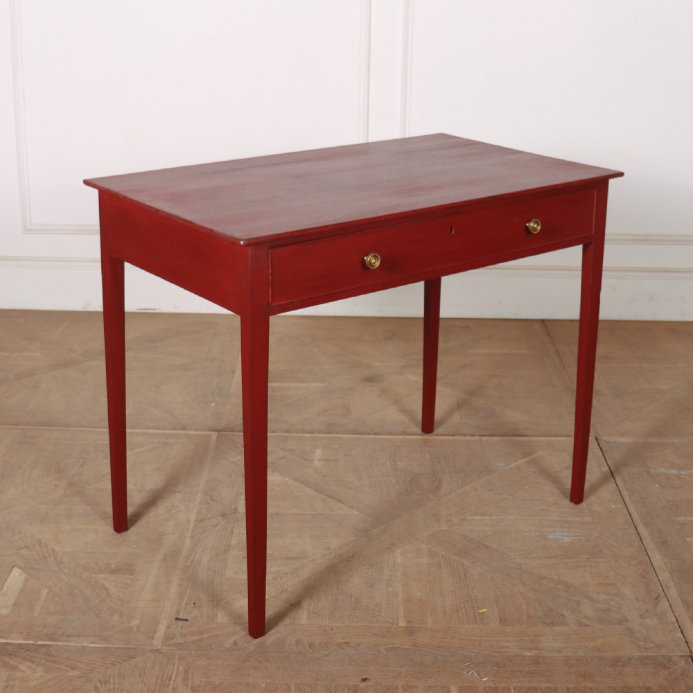 English Painted Lamp Table View III