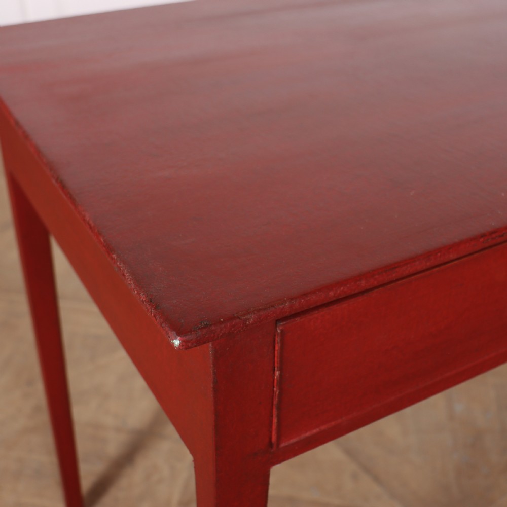 English Painted Lamp Table View IV