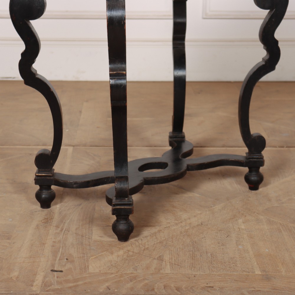 Italian Painted Side Table View II
