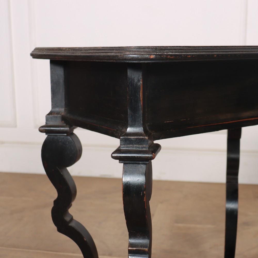 Italian Painted Side Table View IV