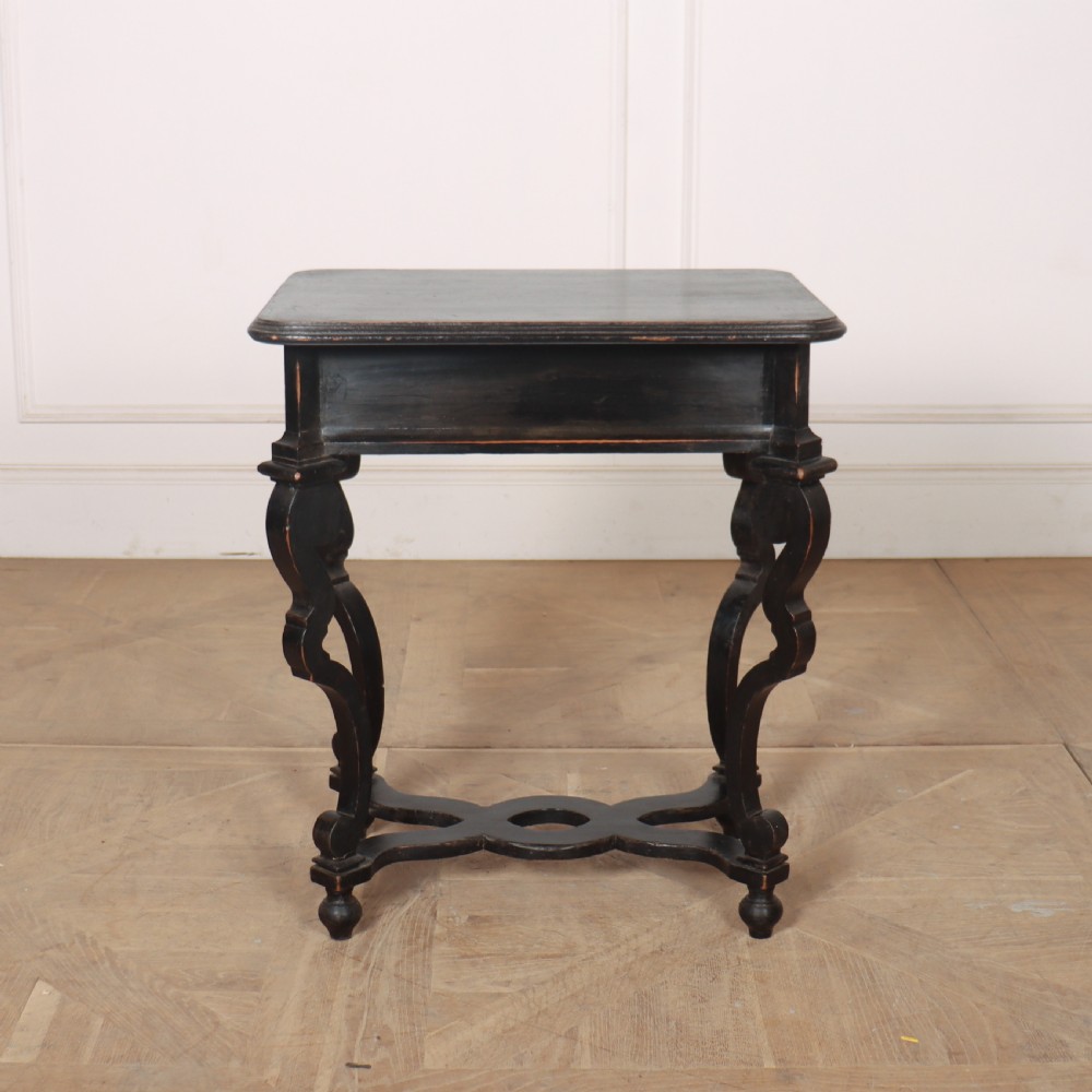 Italian Painted Side Table View V