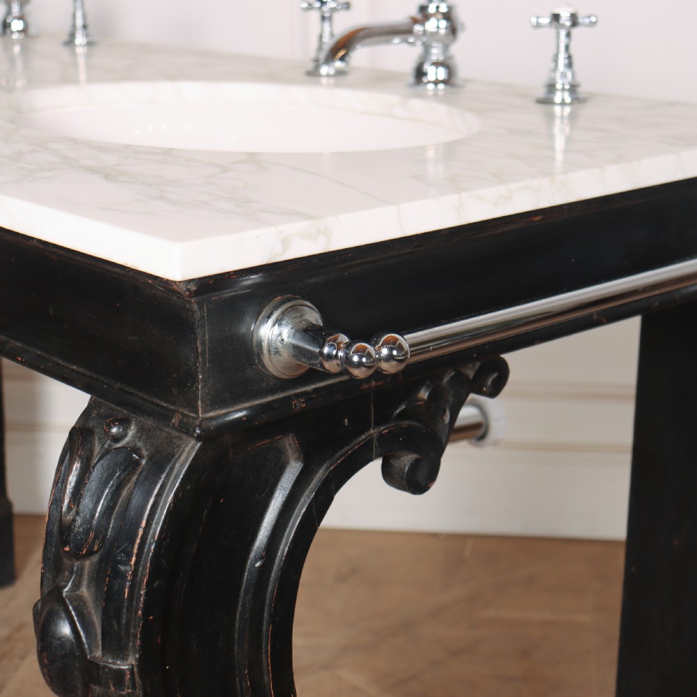 Double Basin Vanity Console View XI