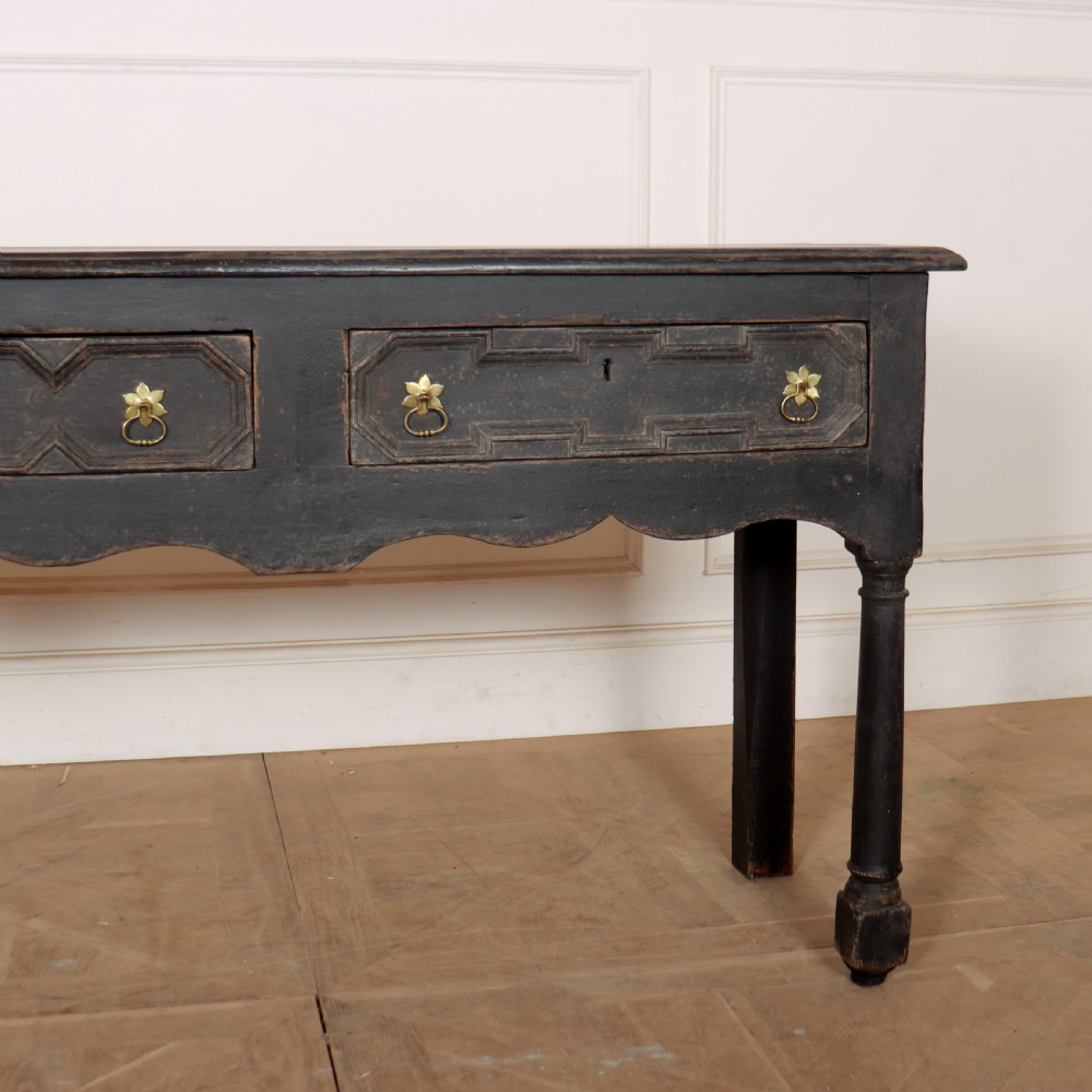 18th Century Geometric Dresser Base View II