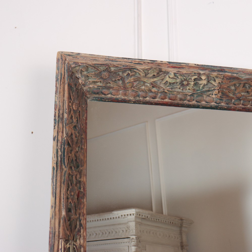 Pair of Large Painted Fretwork Mirrors View IV