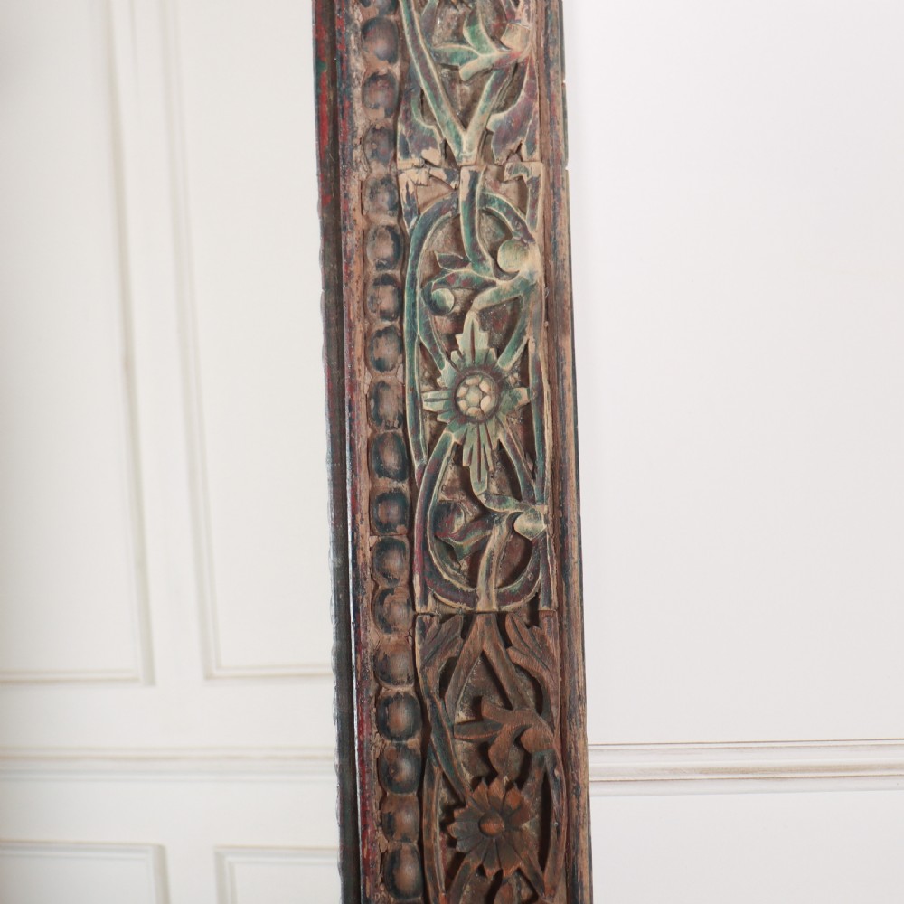 Pair of Large Painted Fretwork Mirrors View V
