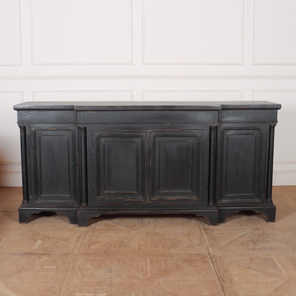English Breakfront Dresser Base