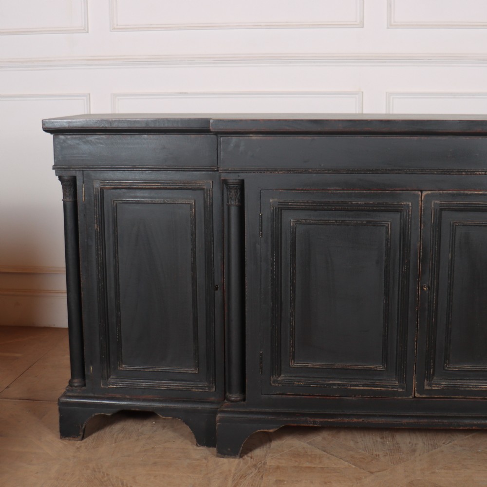 English Breakfront Dresser Base View II