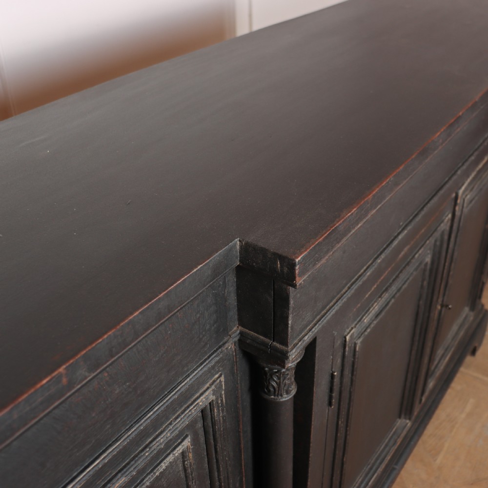 English Breakfront Dresser Base View VI