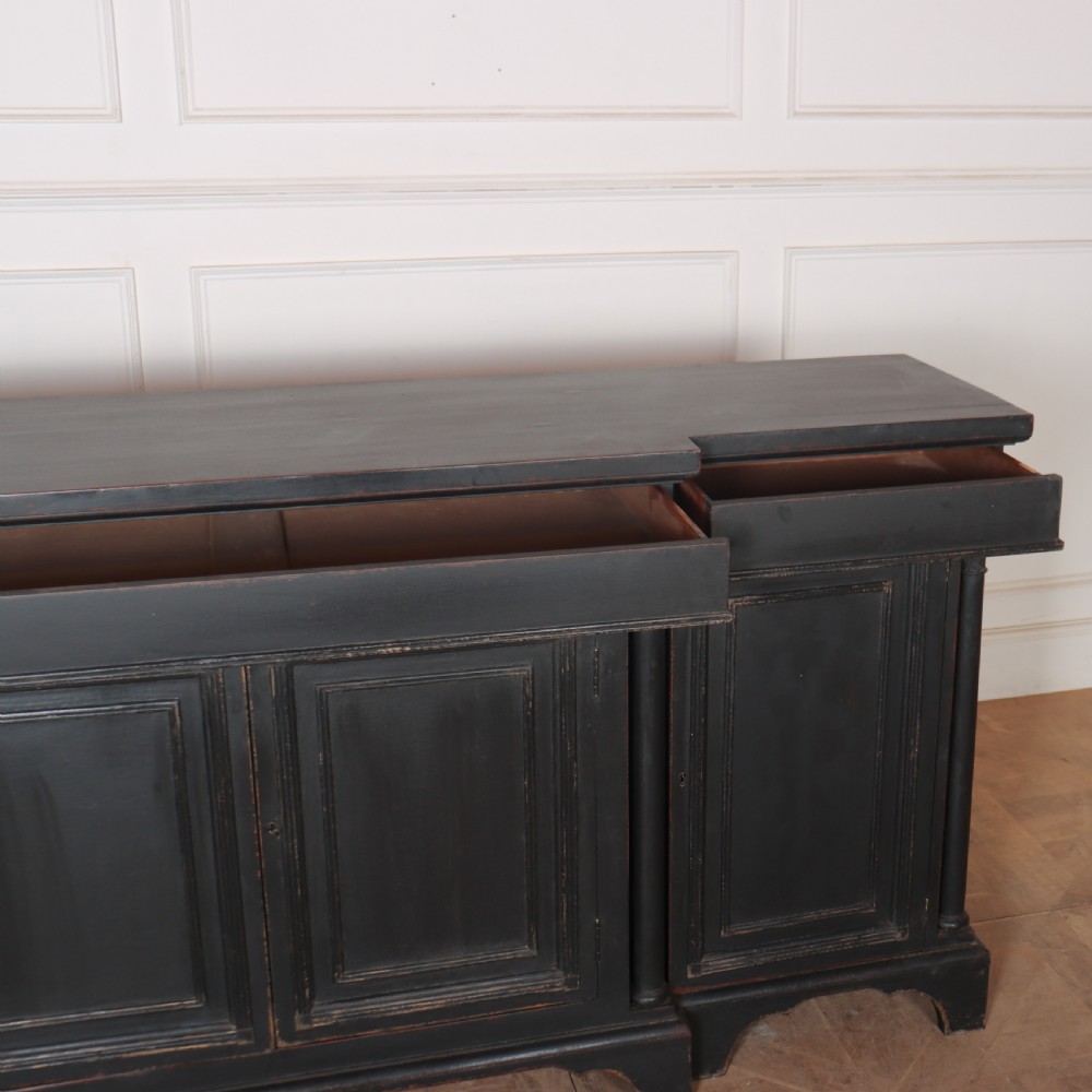 English Breakfront Dresser Base View VIII