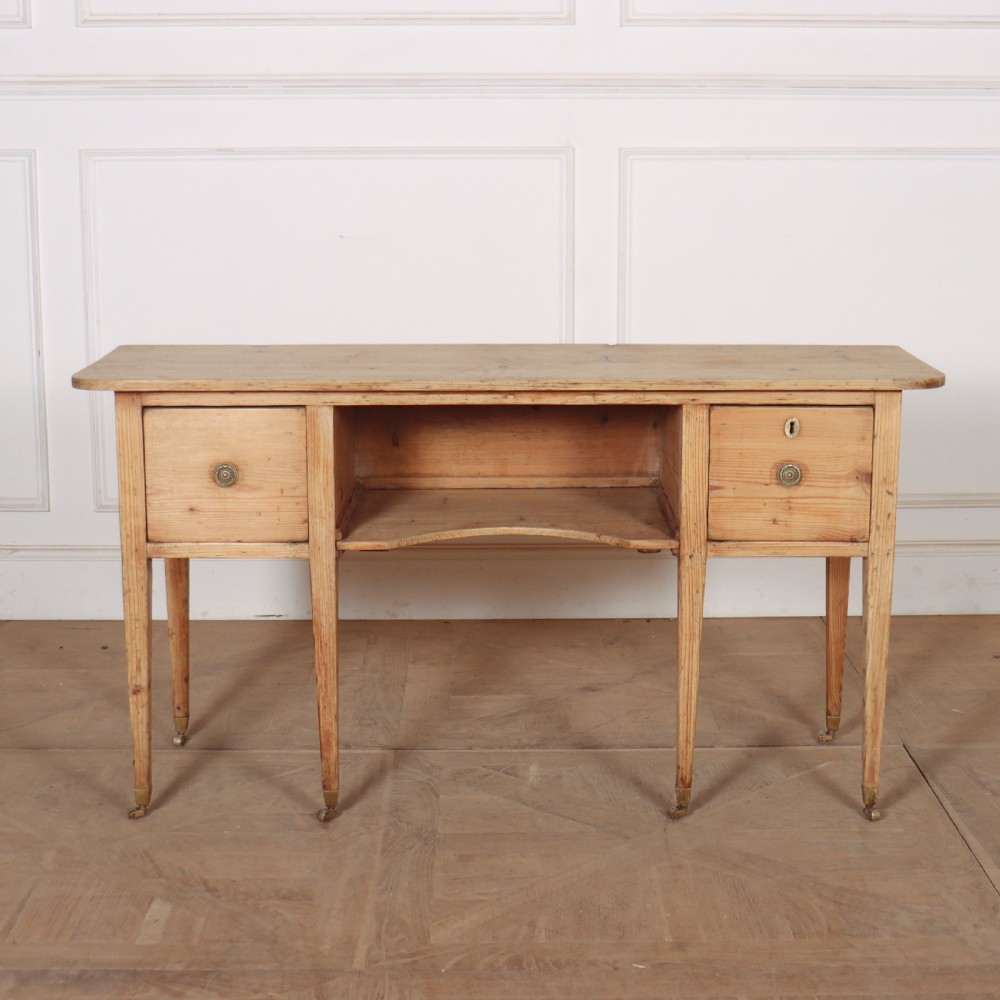 English Pine Console Table