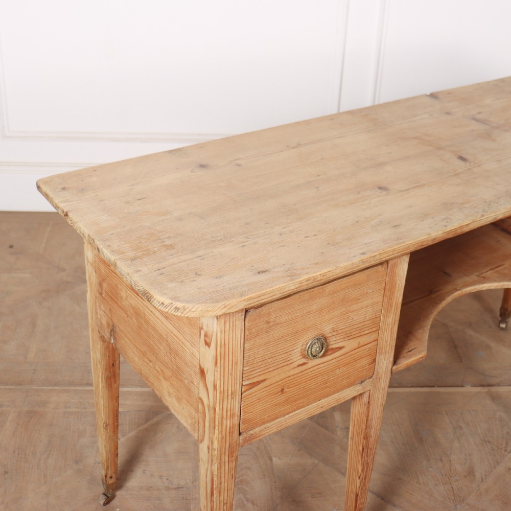 English Pine Console Table View V