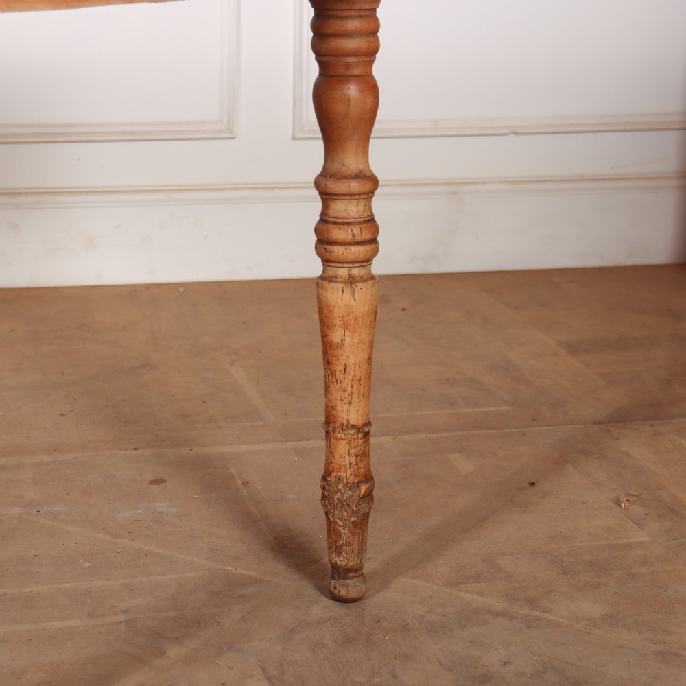 Pair of Fruitwood Demi Lune Console Tables View II