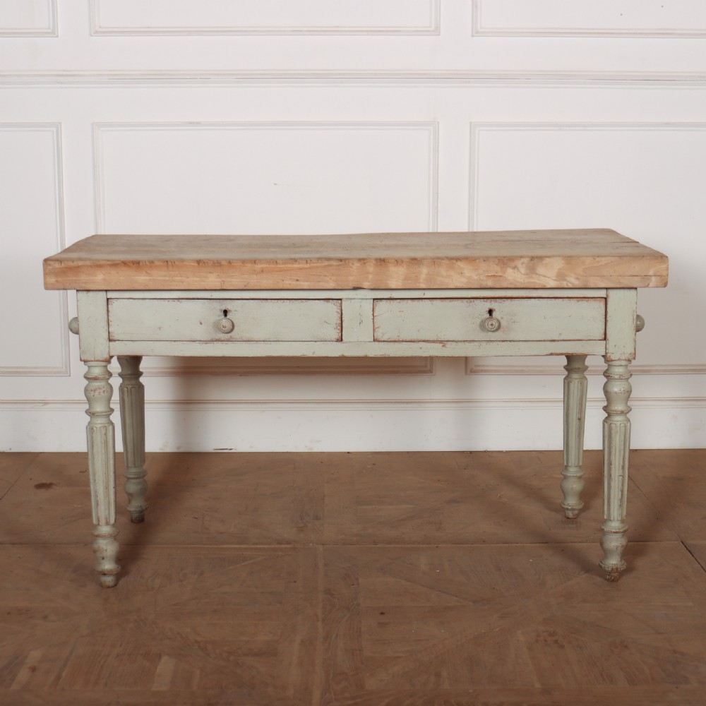 French Thick Topped Butchers Block