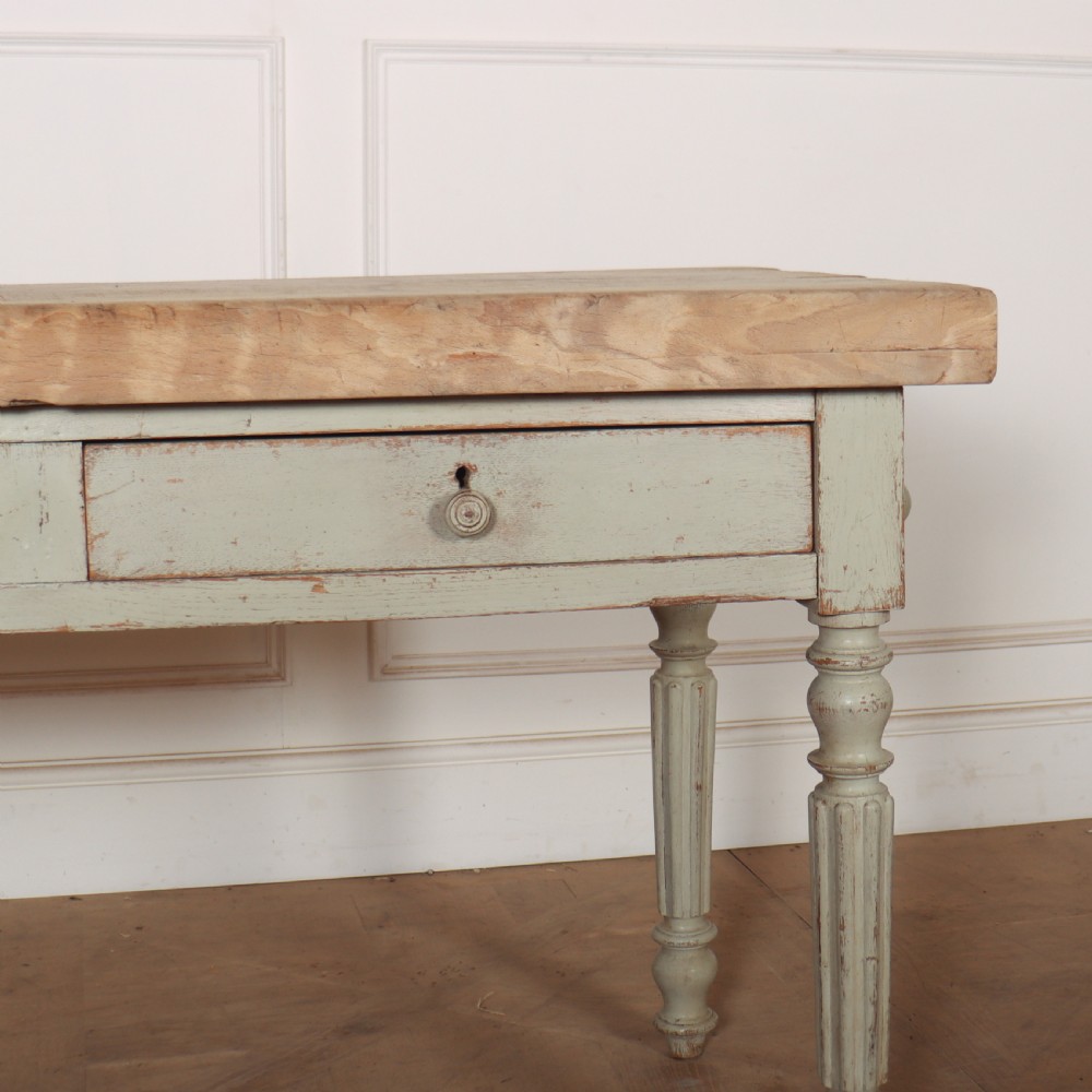 French Thick Topped Butchers Block View IV
