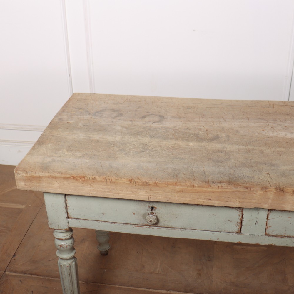 French Thick Topped Butchers Block View VI
