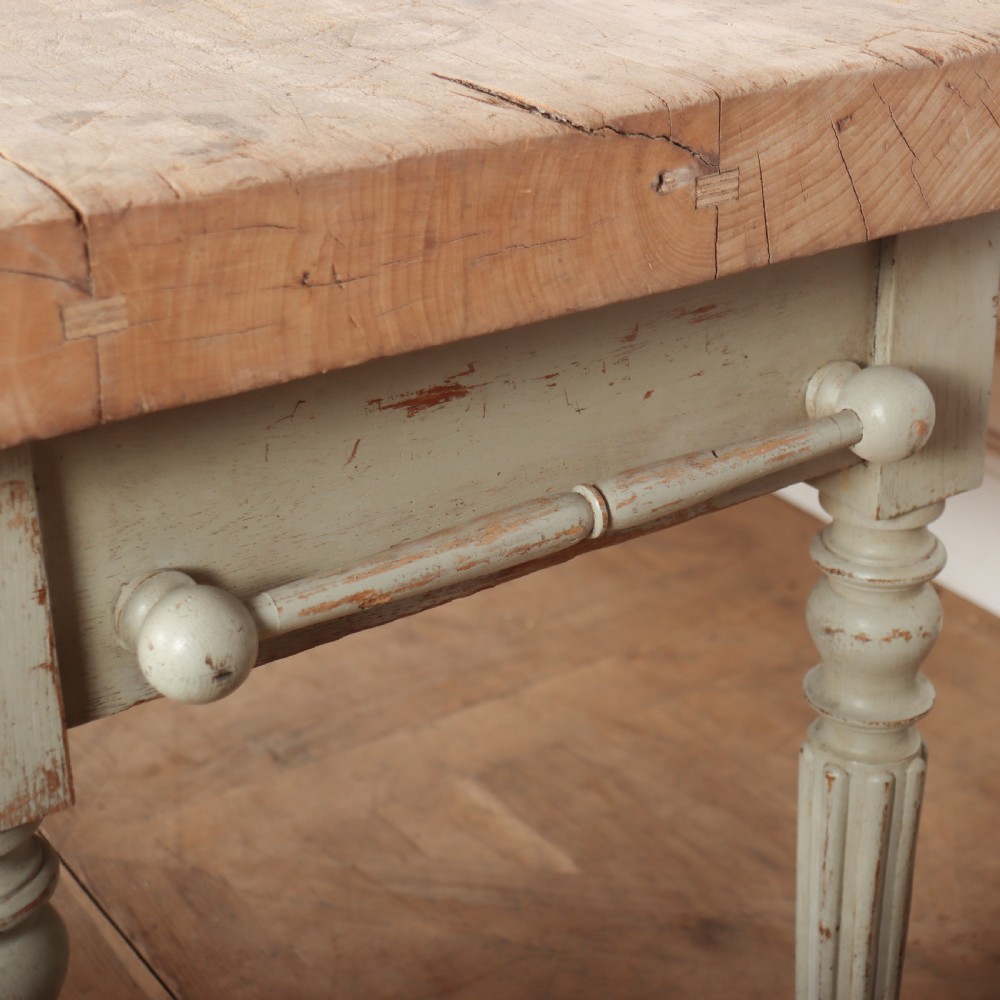 French Thick Topped Butchers Block View IX