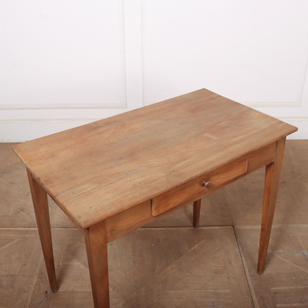 French Painted Fruitwood Side Table View II