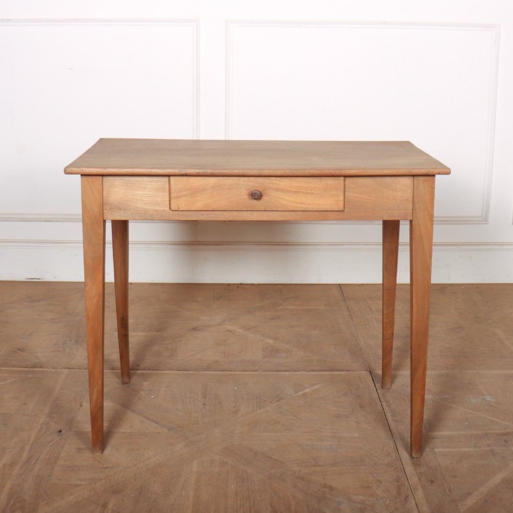 French Painted Fruitwood Side Table View III