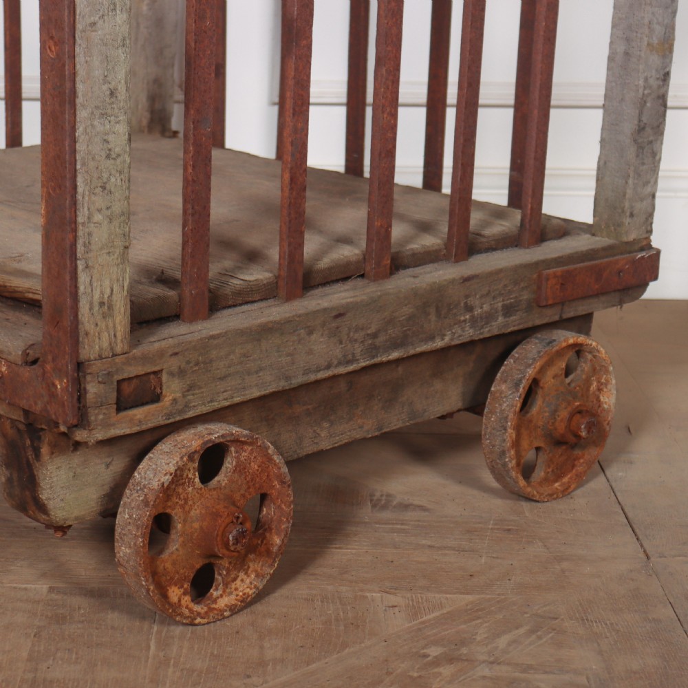 Scrubbed Oak Log Bin View VI