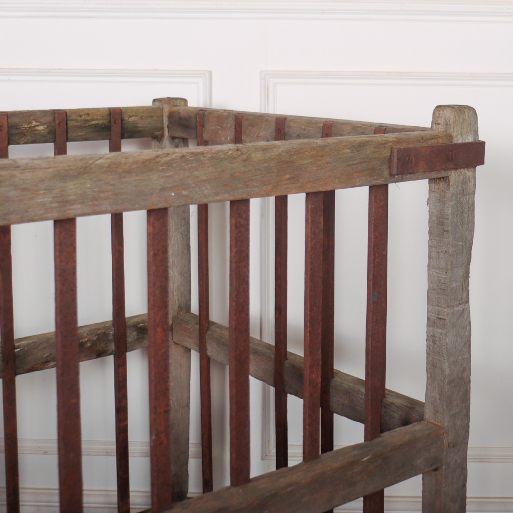 Scrubbed Oak Log Bin View VII