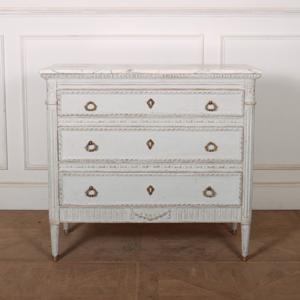 French Marble Top Commode