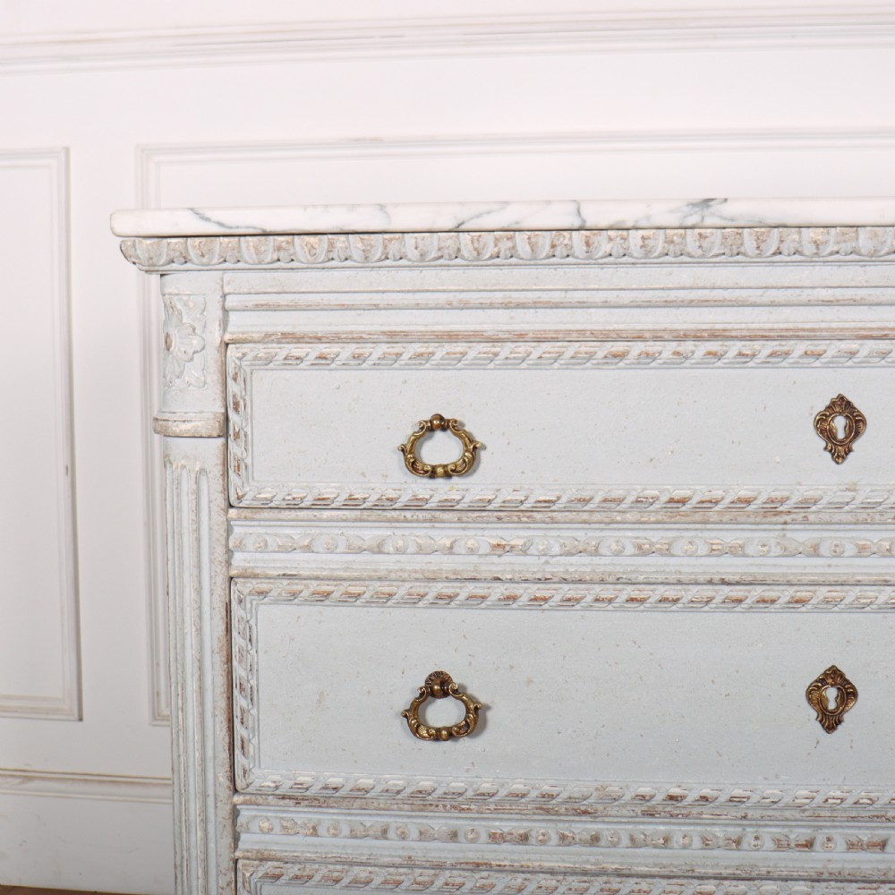 French Marble Top Commode View II