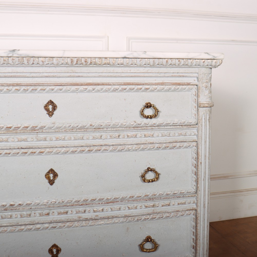 French Marble Top Commode View VI