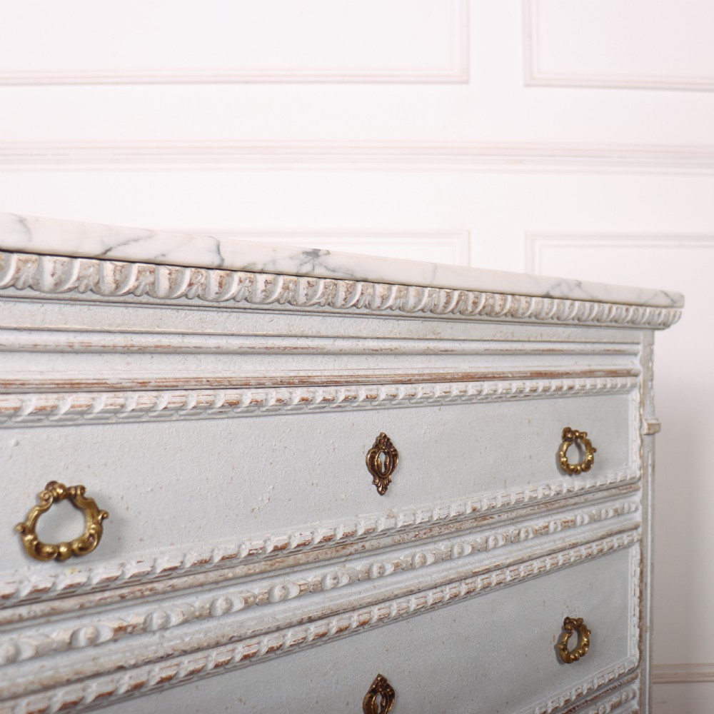 French Marble Top Commode View X